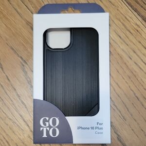 Black Case for iPhone 16 Plus